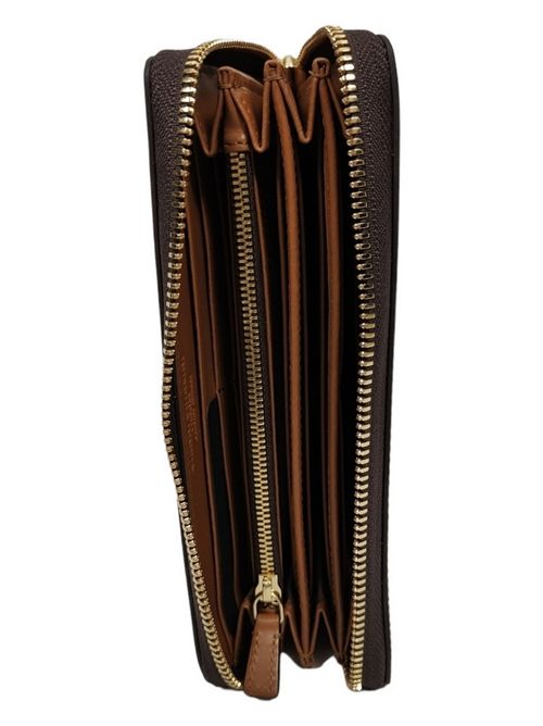 Women's zip around wallet in tan leather Gianni Chiarini | PFR5042CALF2908